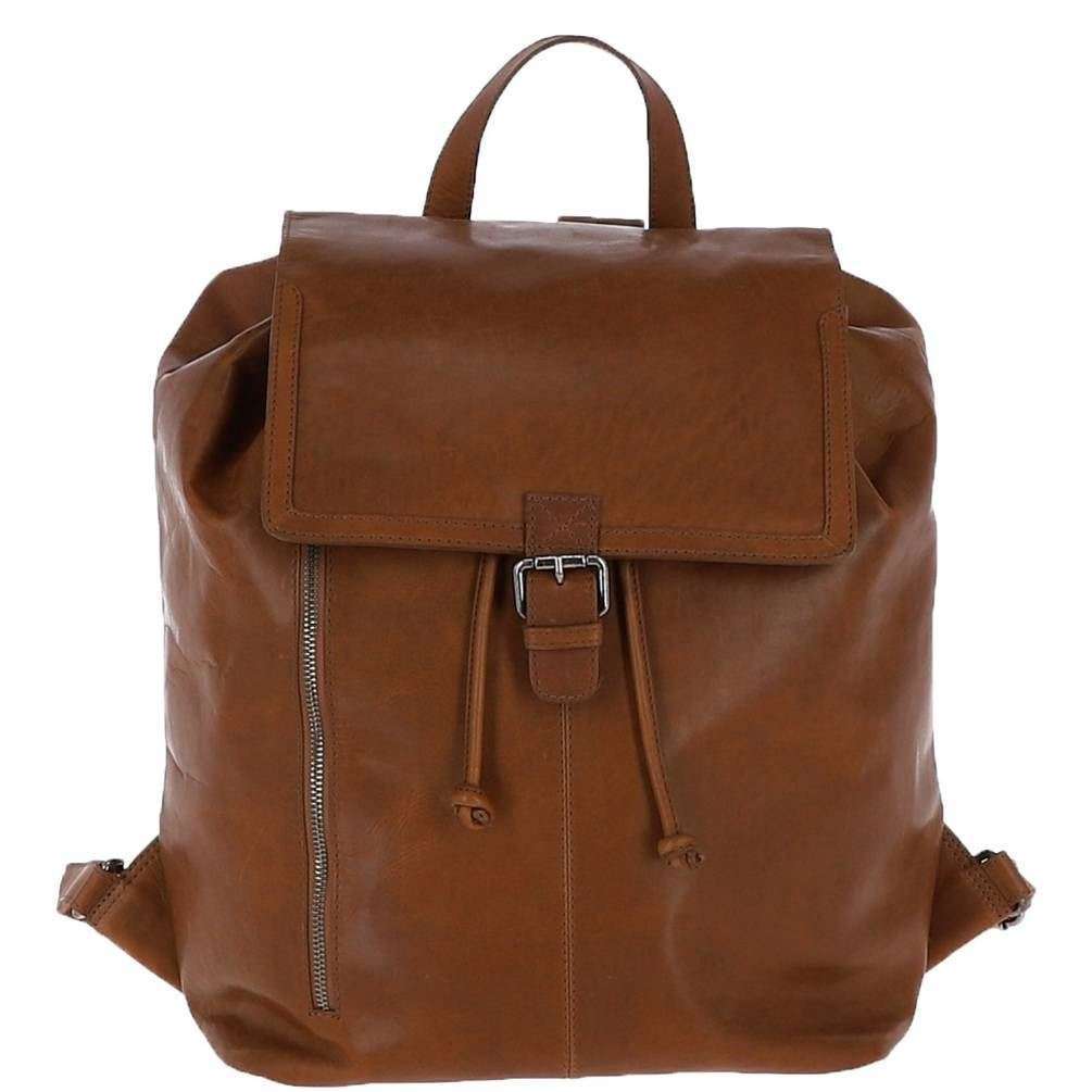 Ashwood Leather Windmere Waxy Leather Travel Rucksack - Tan