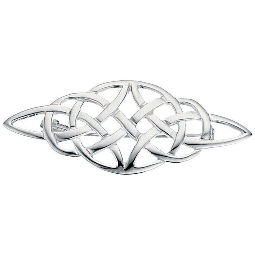 Beginnings Celtic Brooch - Silver