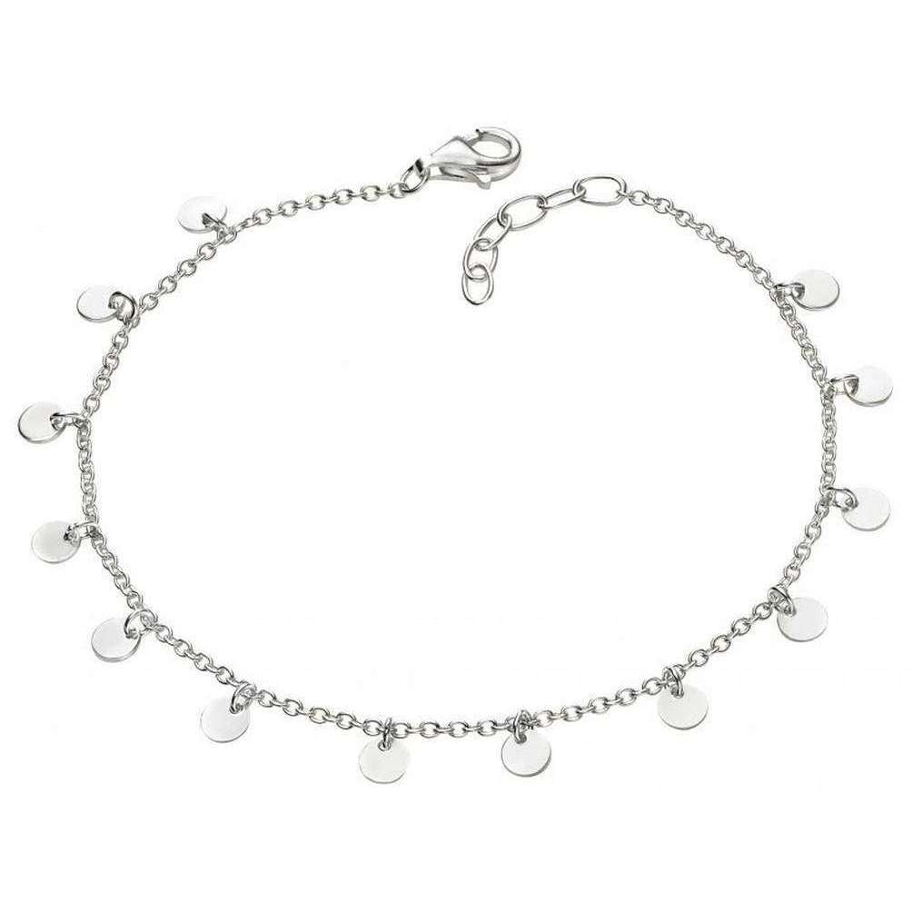 Beginnings Mini Disc Bracelet - Silver