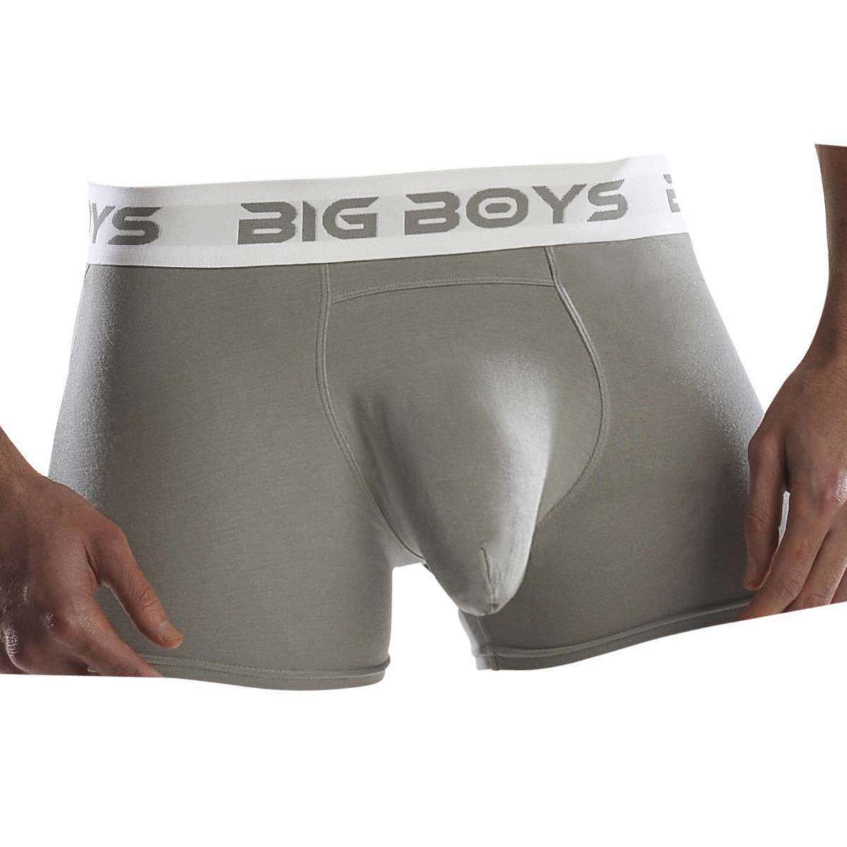 Big Boys Boxer Briefs - Steel Grey