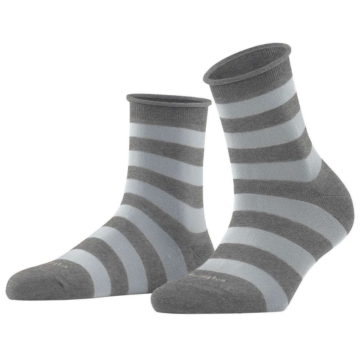 Burlington Aberdeen Socks - Light Grey Mel