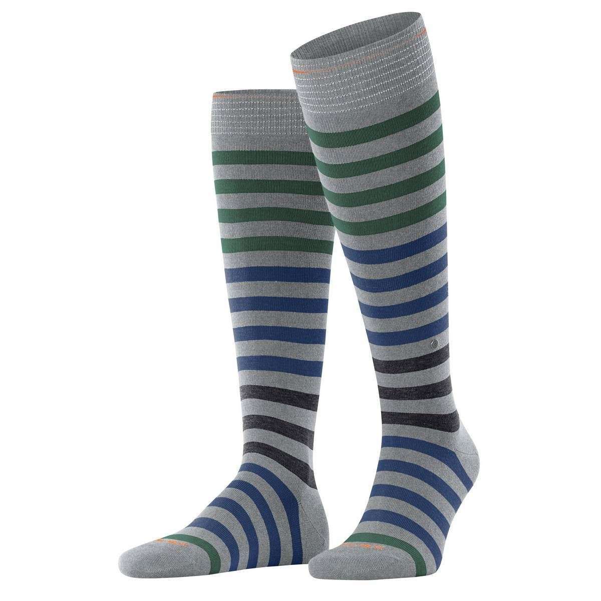 Burlington Blackpool Knee High Socks - Marengo Grey