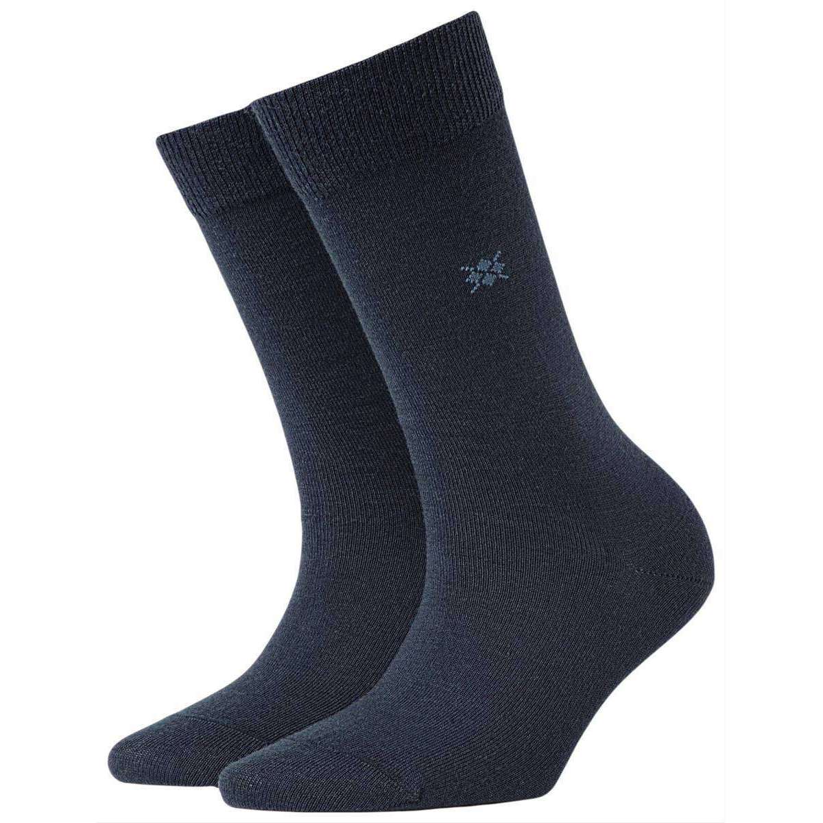 Burlington Bloomsbury Socks - Marine