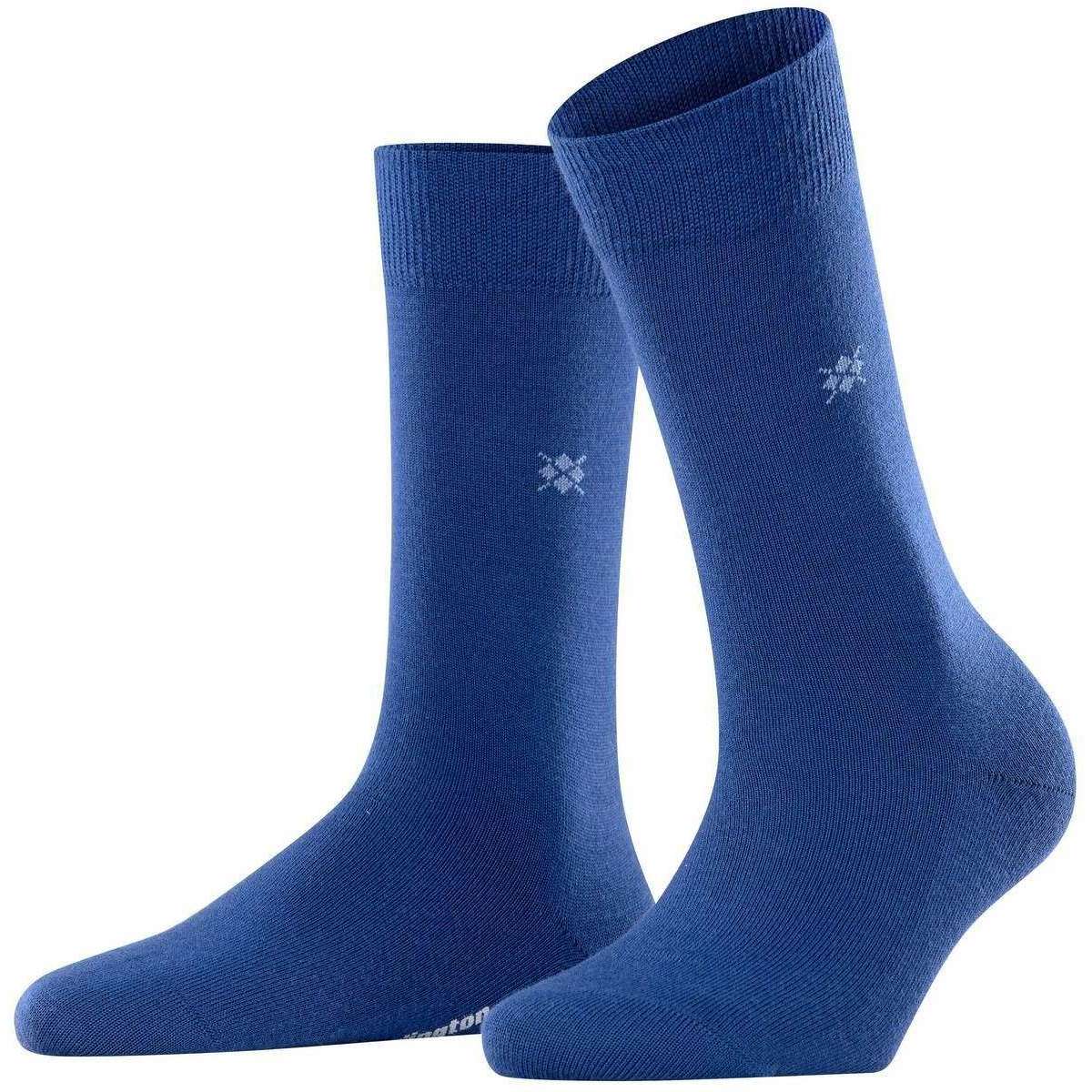 Burlington Bloomsbury Socks - Royal Blue