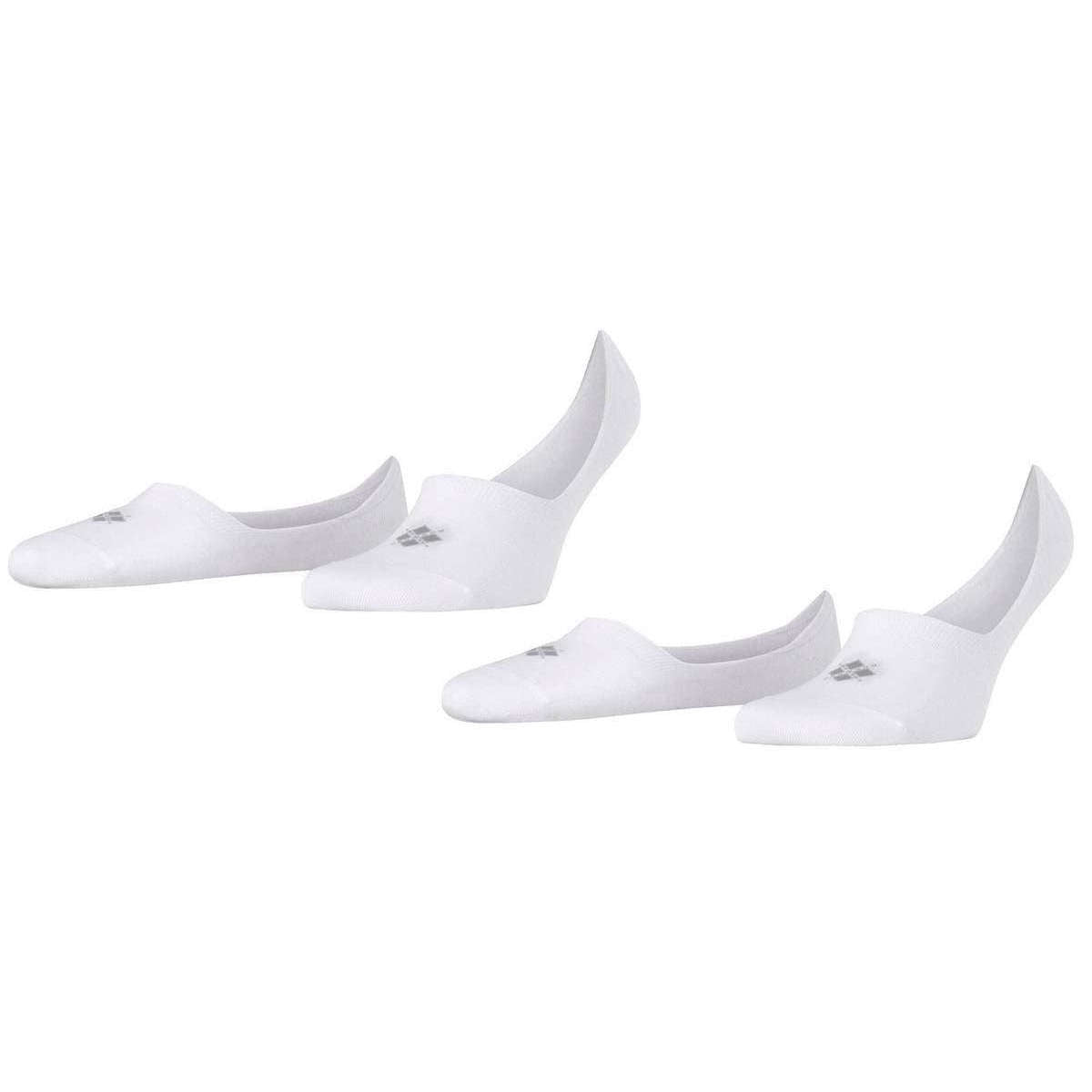 Burlington Everyday 2-Pack No Show Socks - White - Extra Large - 10-11 UK | 11-12 US | 45-46 EUR