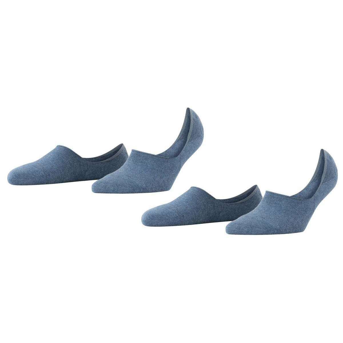 Burlington Everyday Invisible 2 Pack Socks - Light Denim Blue - Small - 4-5 UK | 6.5-7.5 US | 37-38 EUR