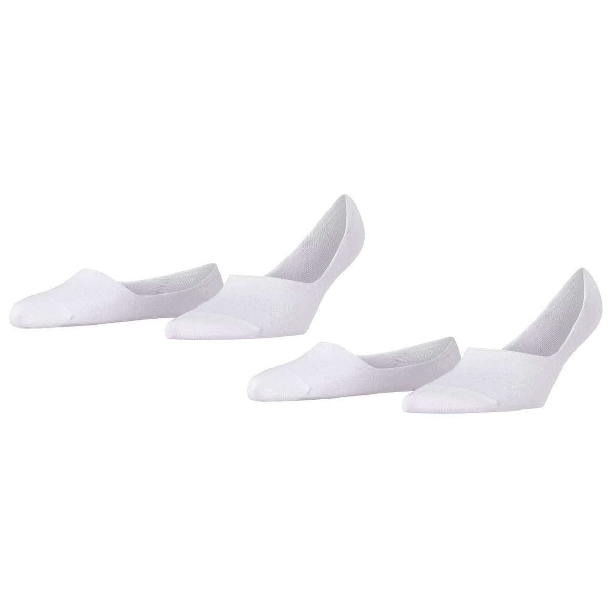 Burlington Everyday Invisible 2 Pack Socks - White - Small - 4-5 UK | 6.5-7.5 US | 37-38 EUR