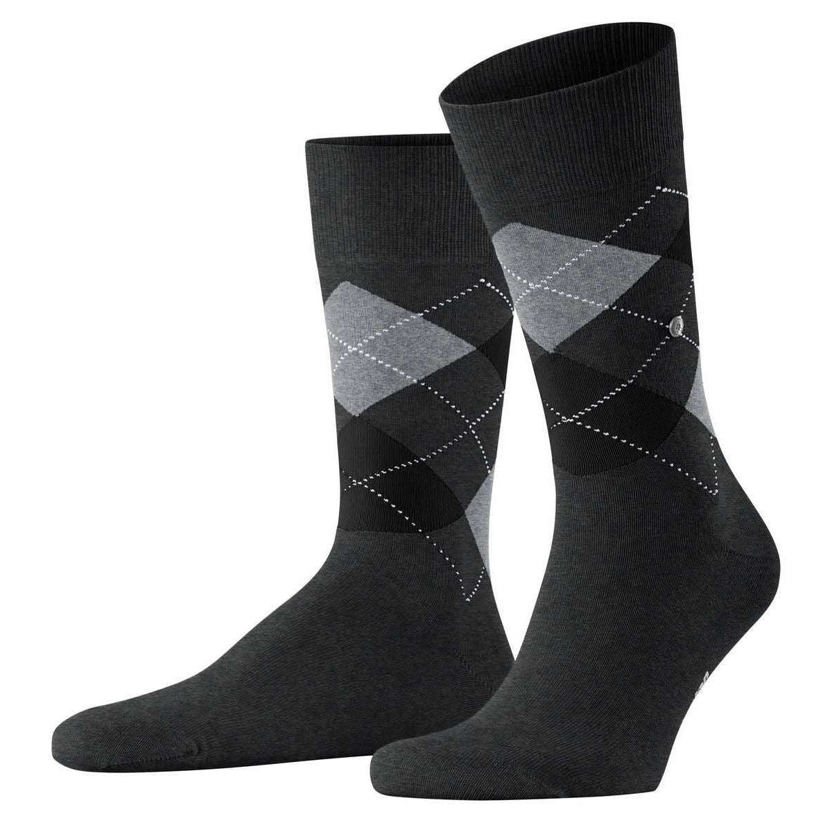 Burlington King Socks - New Grey