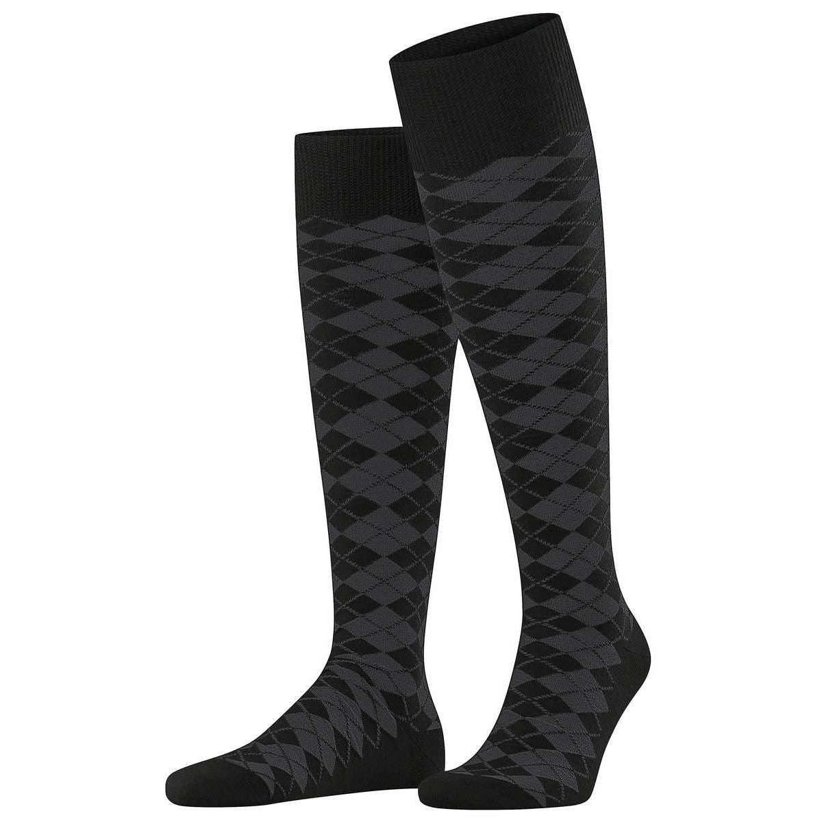 Burlington Leyton Knee High Socks - Black