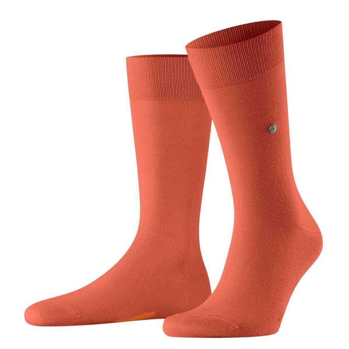 Burlington Lord Socks - Sunset Orange