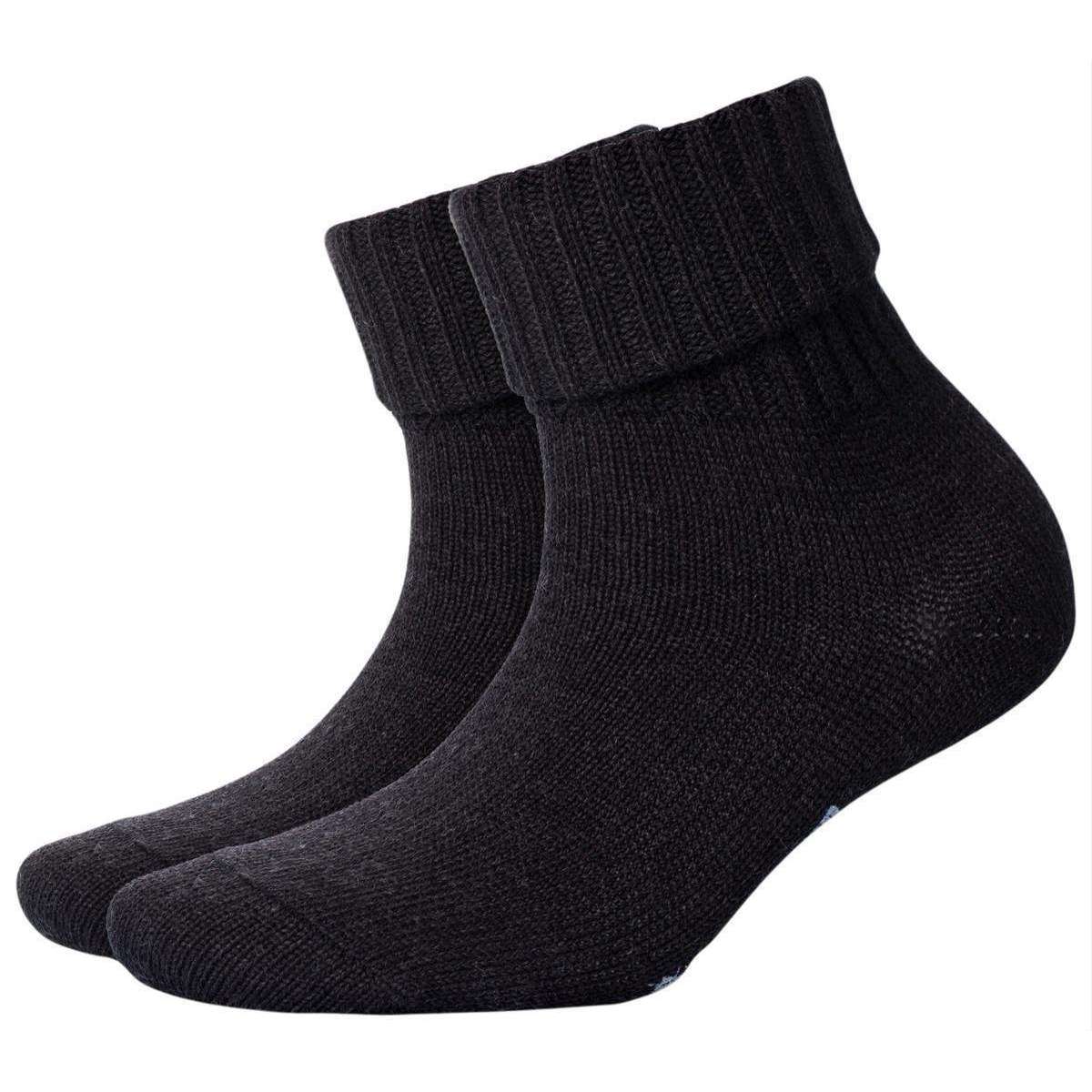 Burlington Plymouth Socks - Anthra Grey Melange