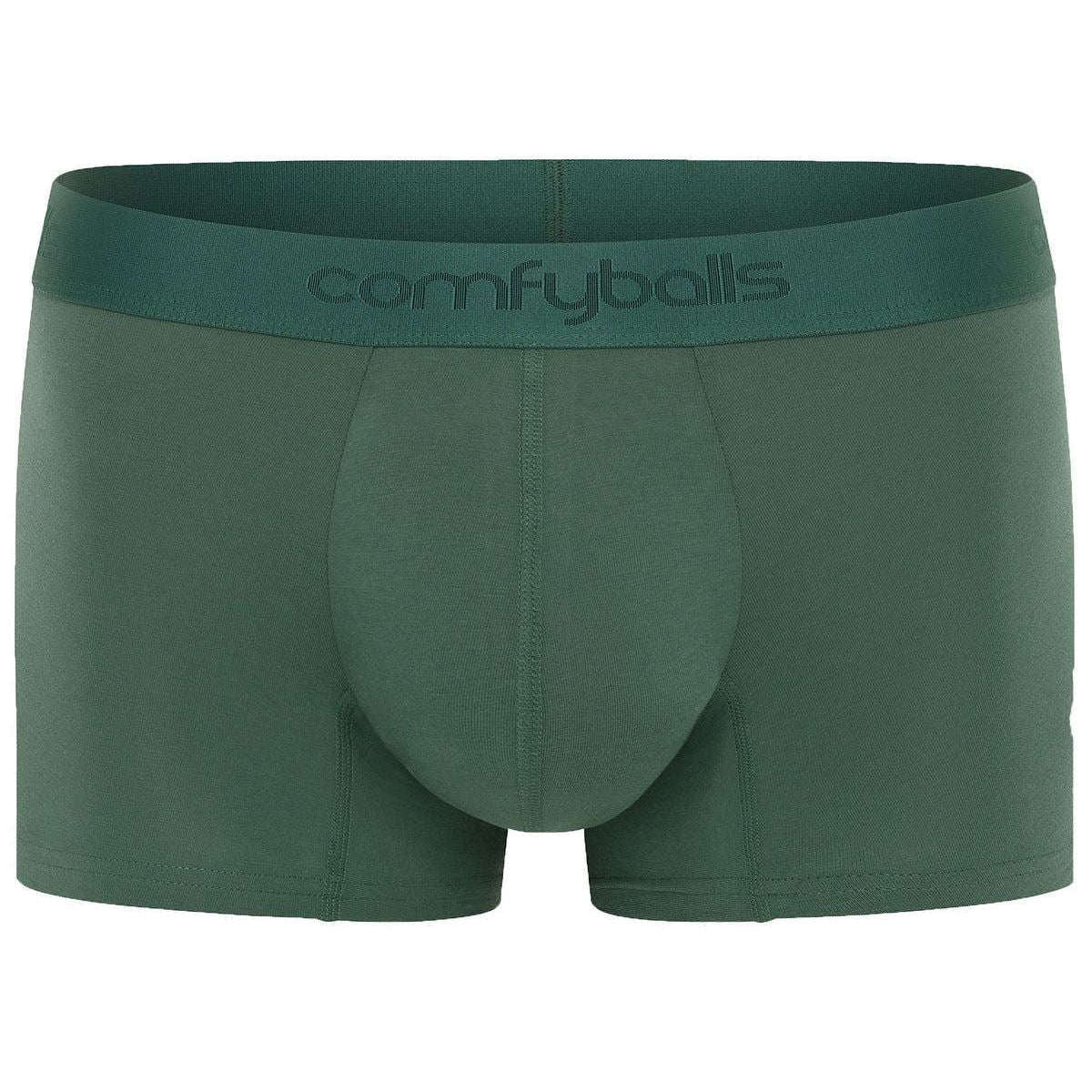 Comfyballs Cotton Regular Boxer - Ghost Moss Khaki