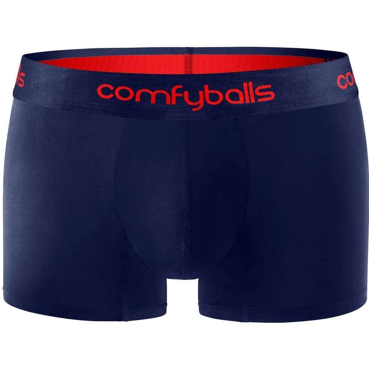 Comfyballs Performance Regular Boxer - Navy/Racing Red