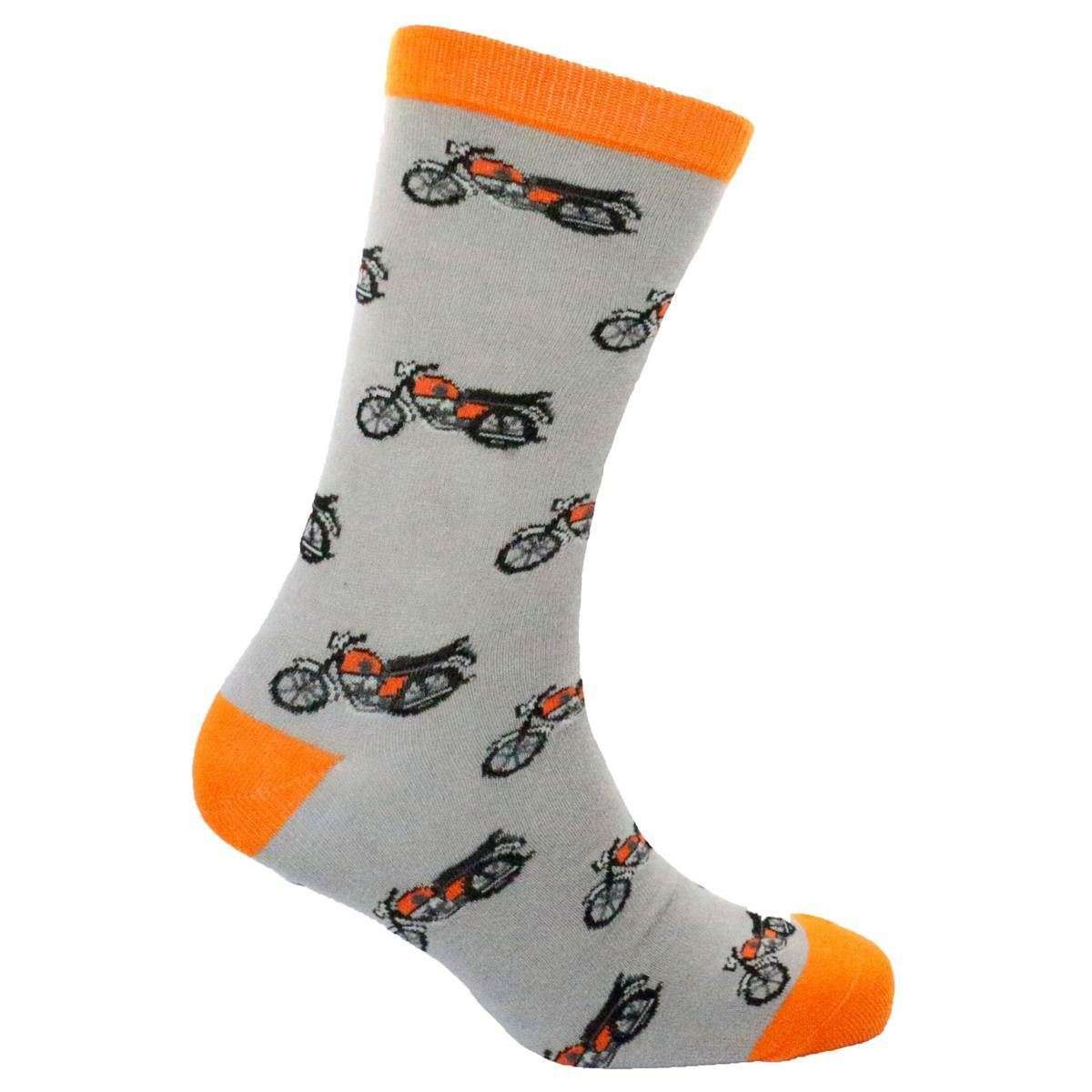 David Van Hagen Motorbike Socks - Orange