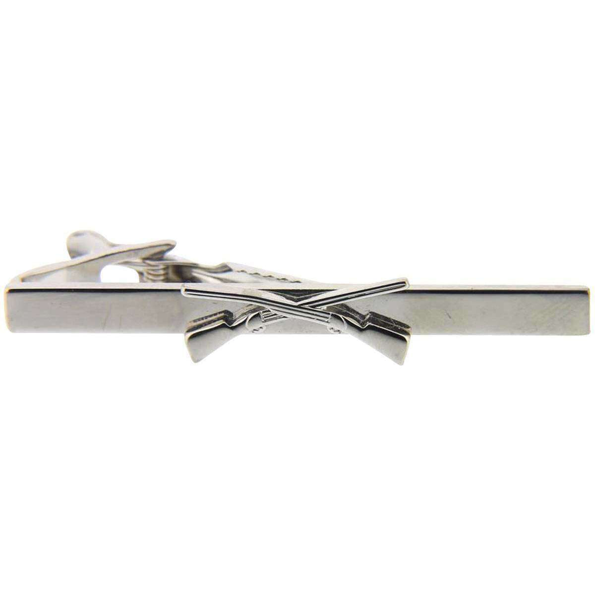 David Van Hagen Shotgun Country Tie Bar - Silver