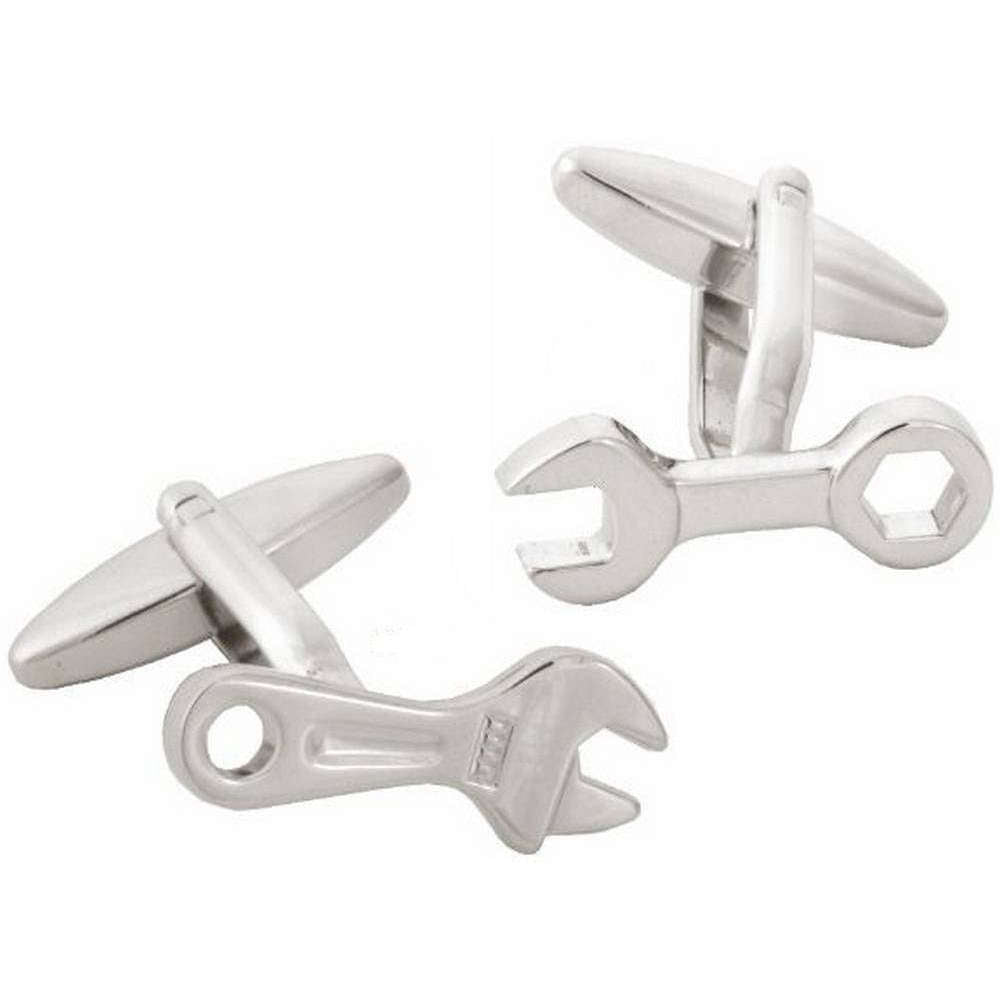 David Van Hagen Spanner Cufflinks - Silver