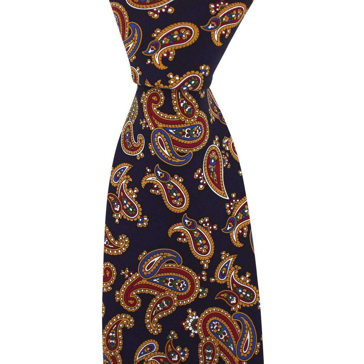 David Van Hagen Vintage Tie  - Navy