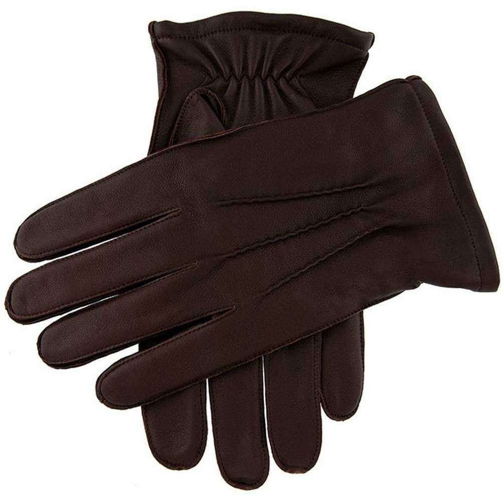 Dents Dilton Leather Gloves - Brown - Small - 7.5-8" | 19-20.5cm