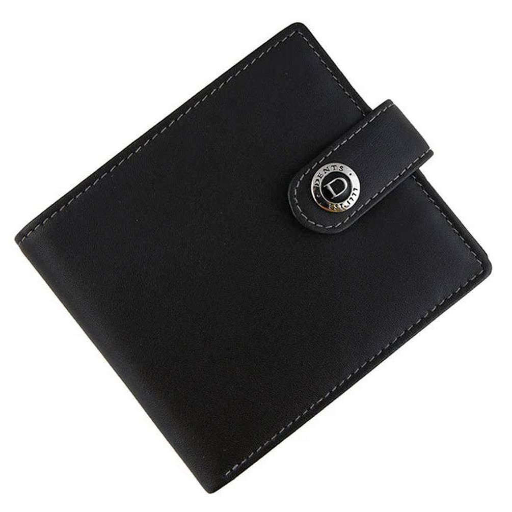 Dents Eden Security Billfold Wallet - Black/Slate