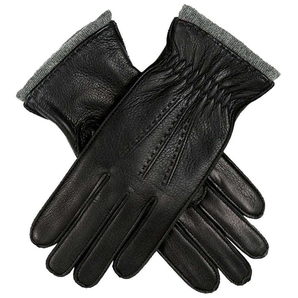 Dents Edna Deerskin Leather Gloves - Black