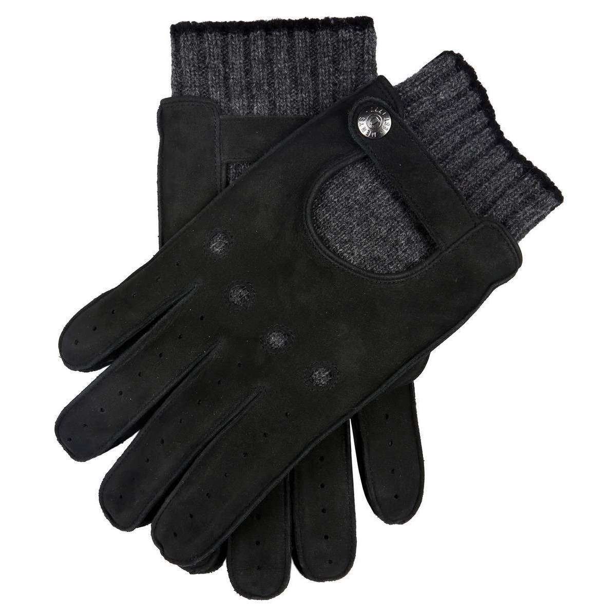 Dents Hambledon Water Resistant Gloves - Black/Charcoal