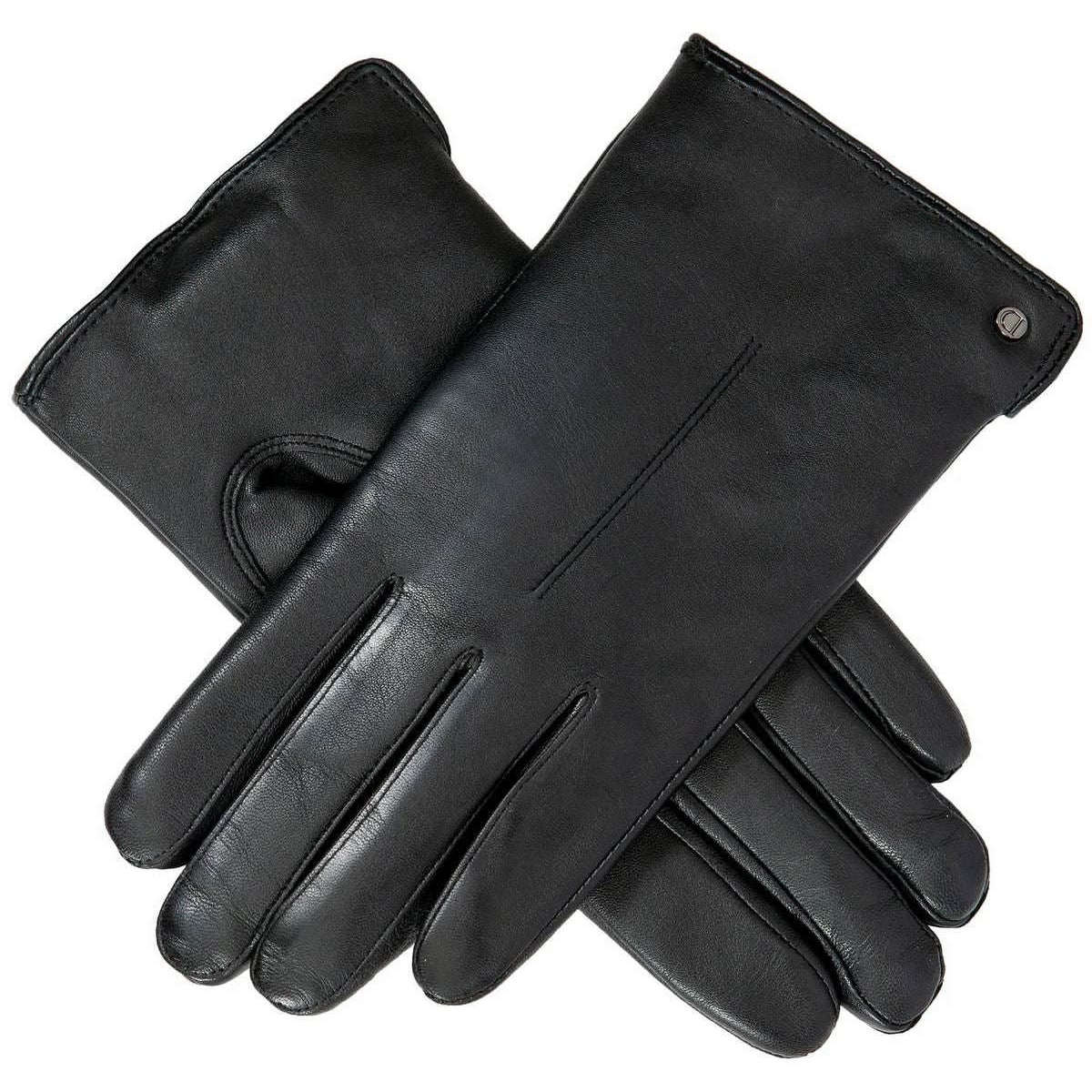 Dents Maria Hairsheep Leather Touchscreen Gloves - Black