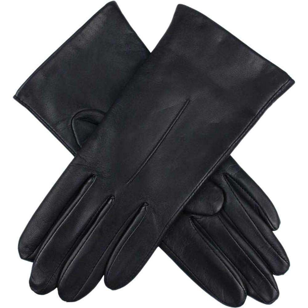 Dents Poppy Hairsheep Leather Gloves - Navy