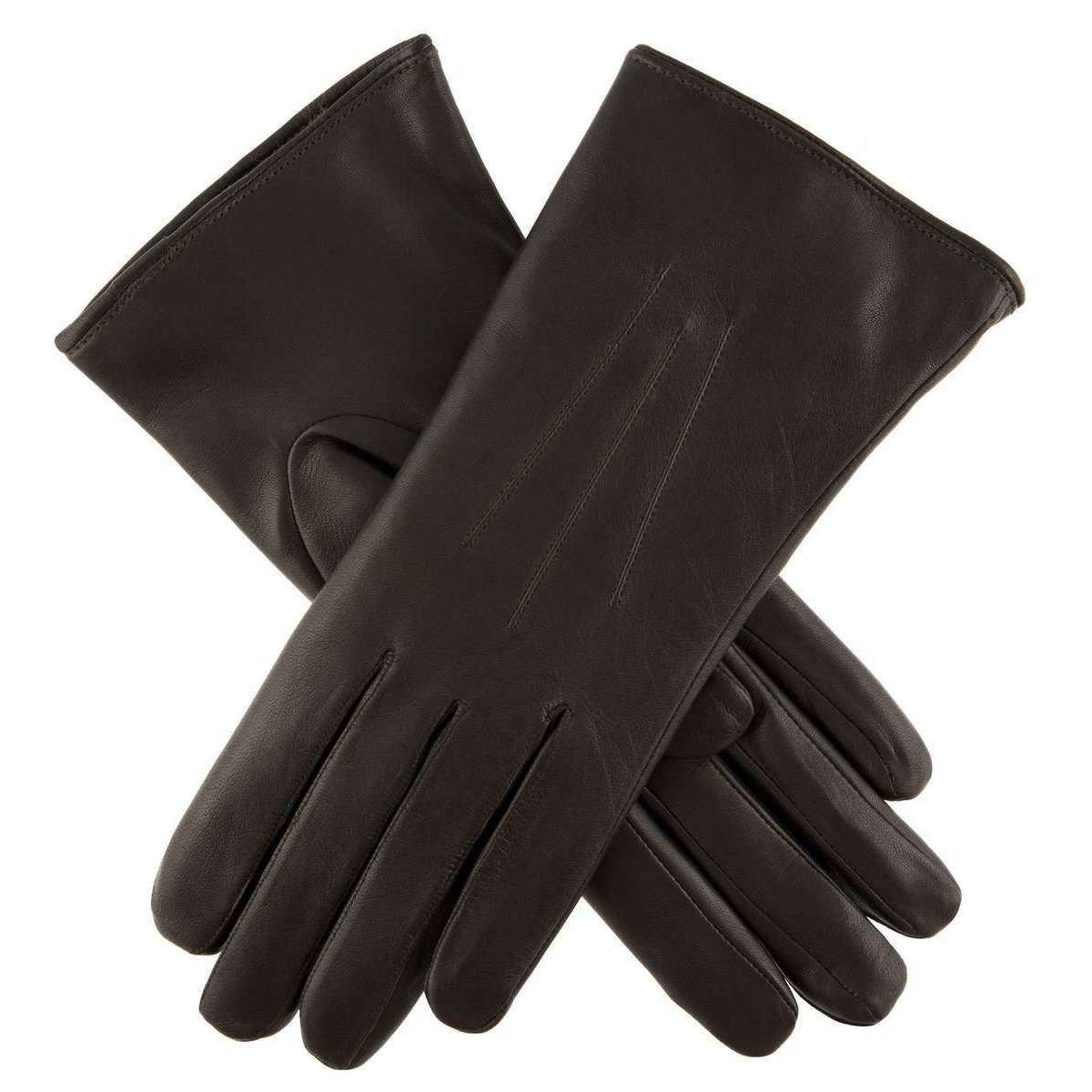 Dents Ripley Leather Gloves - Mocca Brown/Brown
