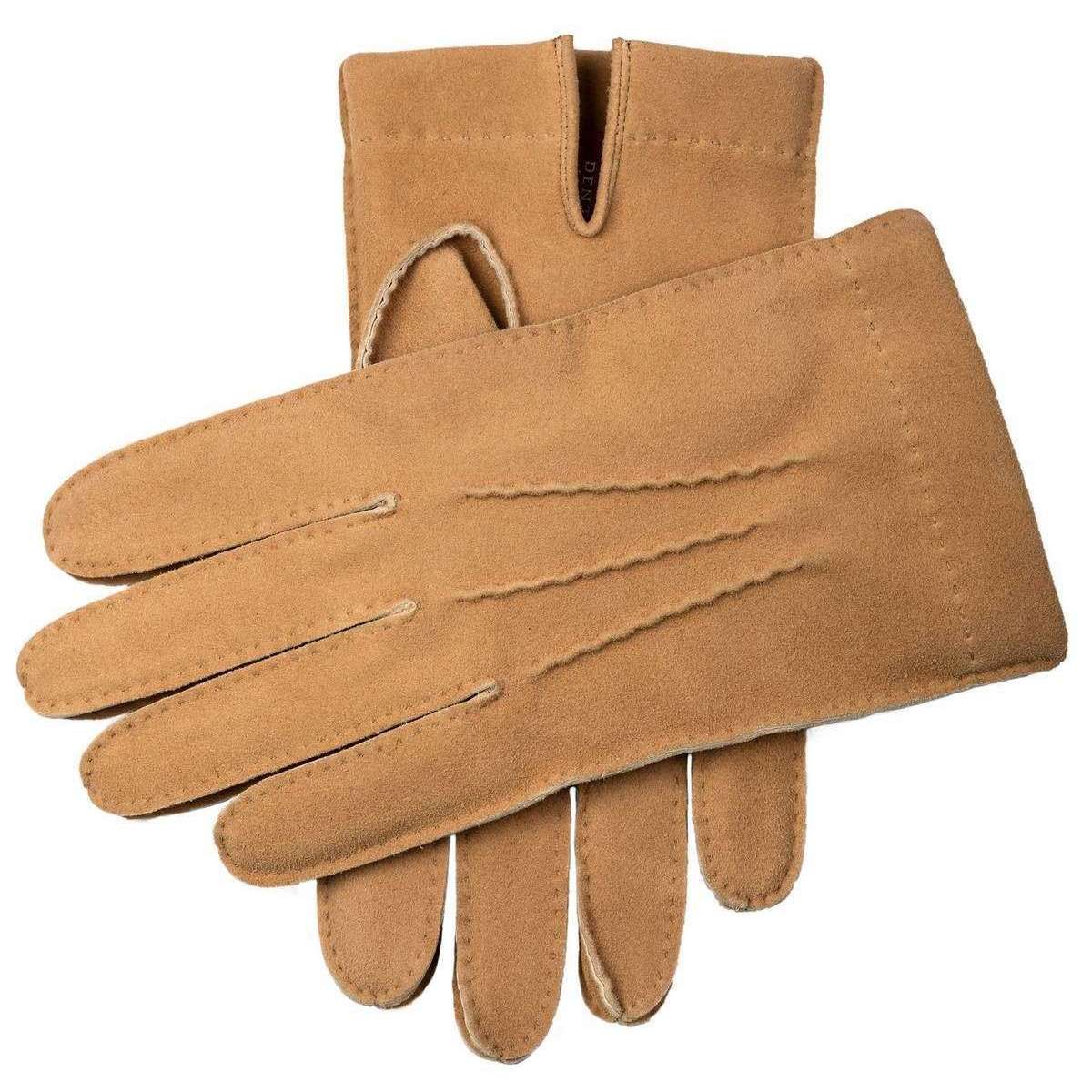 Dents Scottish Cashmere Lined Gloves - Camel/Beige