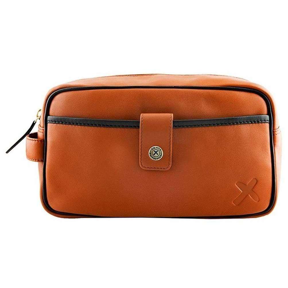 Dents The Suited Racer Wash Bag - Highway Tan/Black