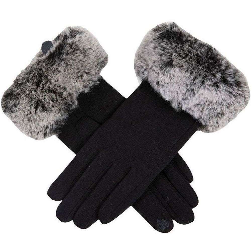 Dents Thermal Tipped Cuff Gloves - Navy