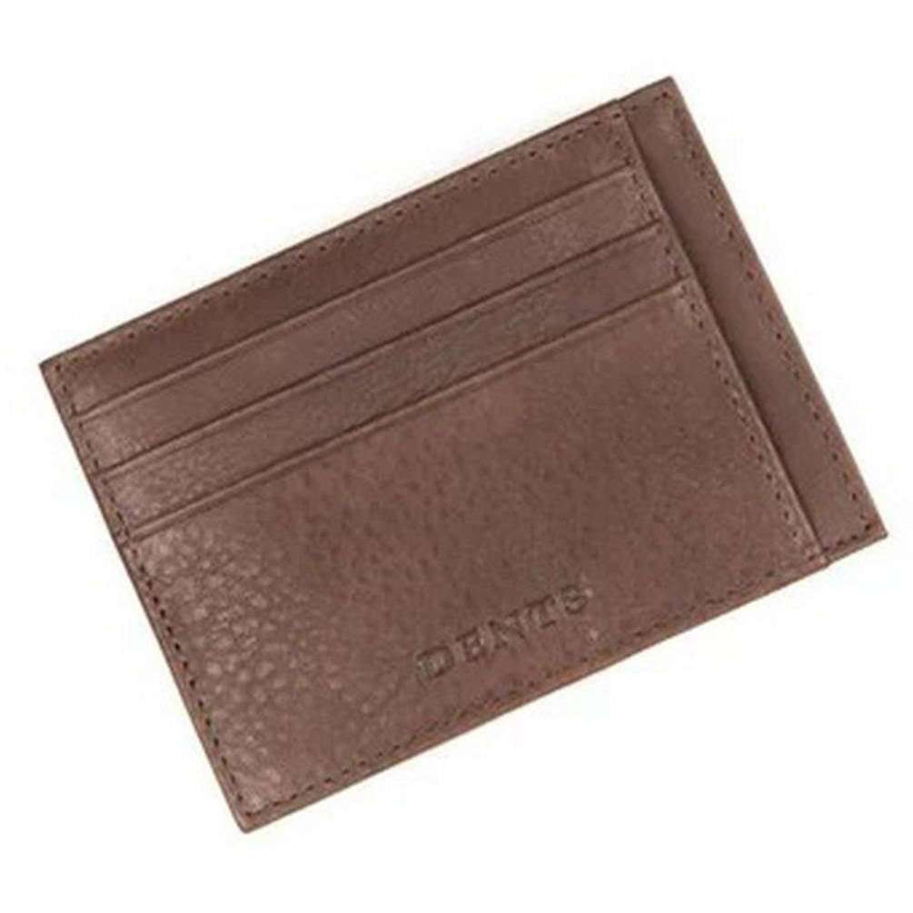 Dents Witham Security Card Holder - Brown/Tan