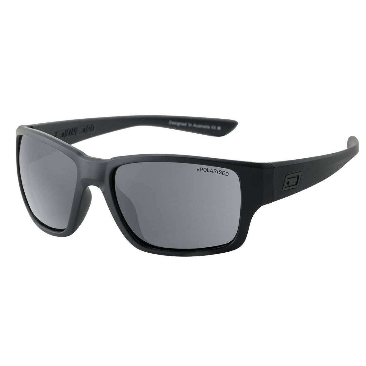 Dirty Dog Sizzle Satin Polarised Sunglasses - Black/Grey