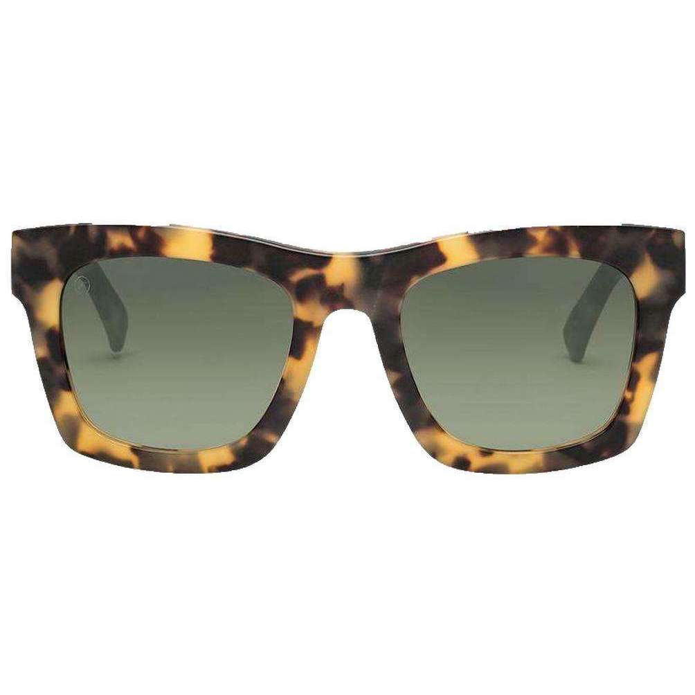 Electric California Crasher Sunglasses - Matte Tortoise Shell/Polarised Grey