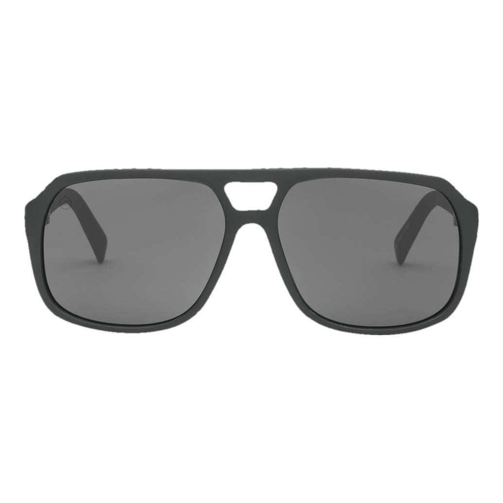 Electric California Dude Sunglasses - Matte Black/Polarized Grey