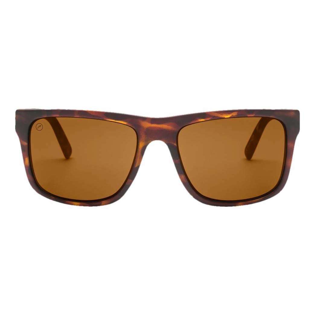 Electric California Swingarm XL Sunglasses - Matte Tortoise Shell/Polarized Bronze