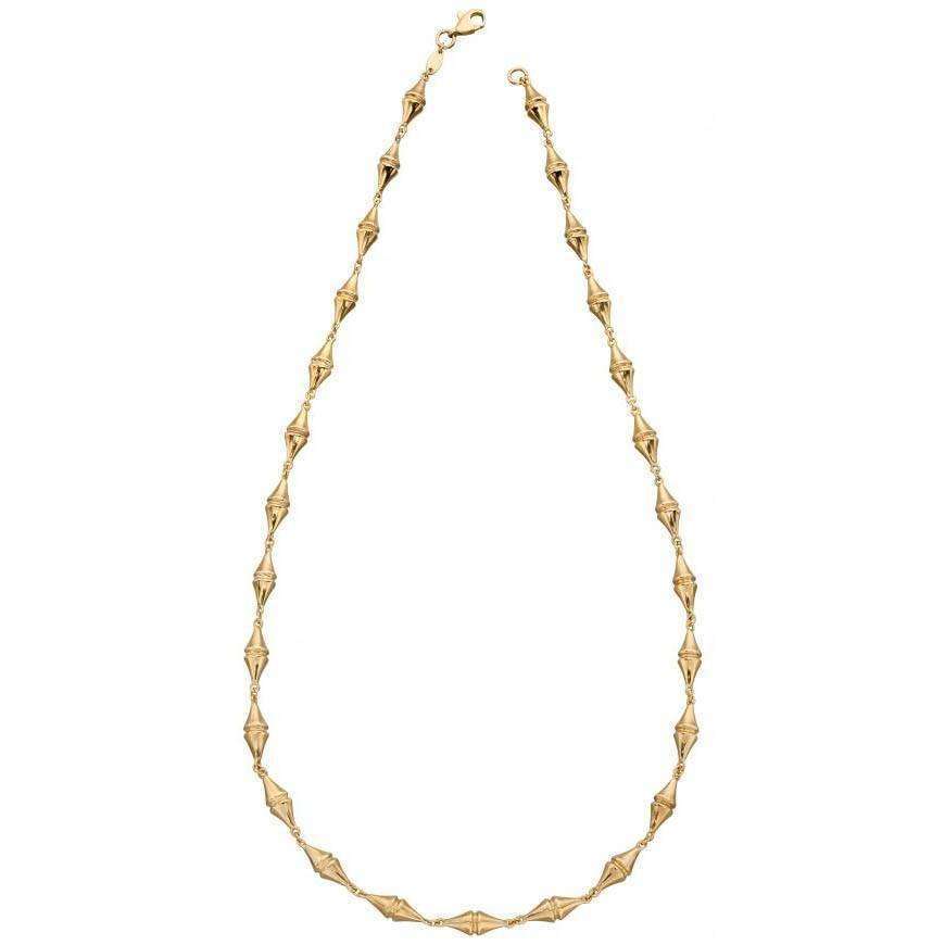 elements gold detailed kite necklace - yellow gold