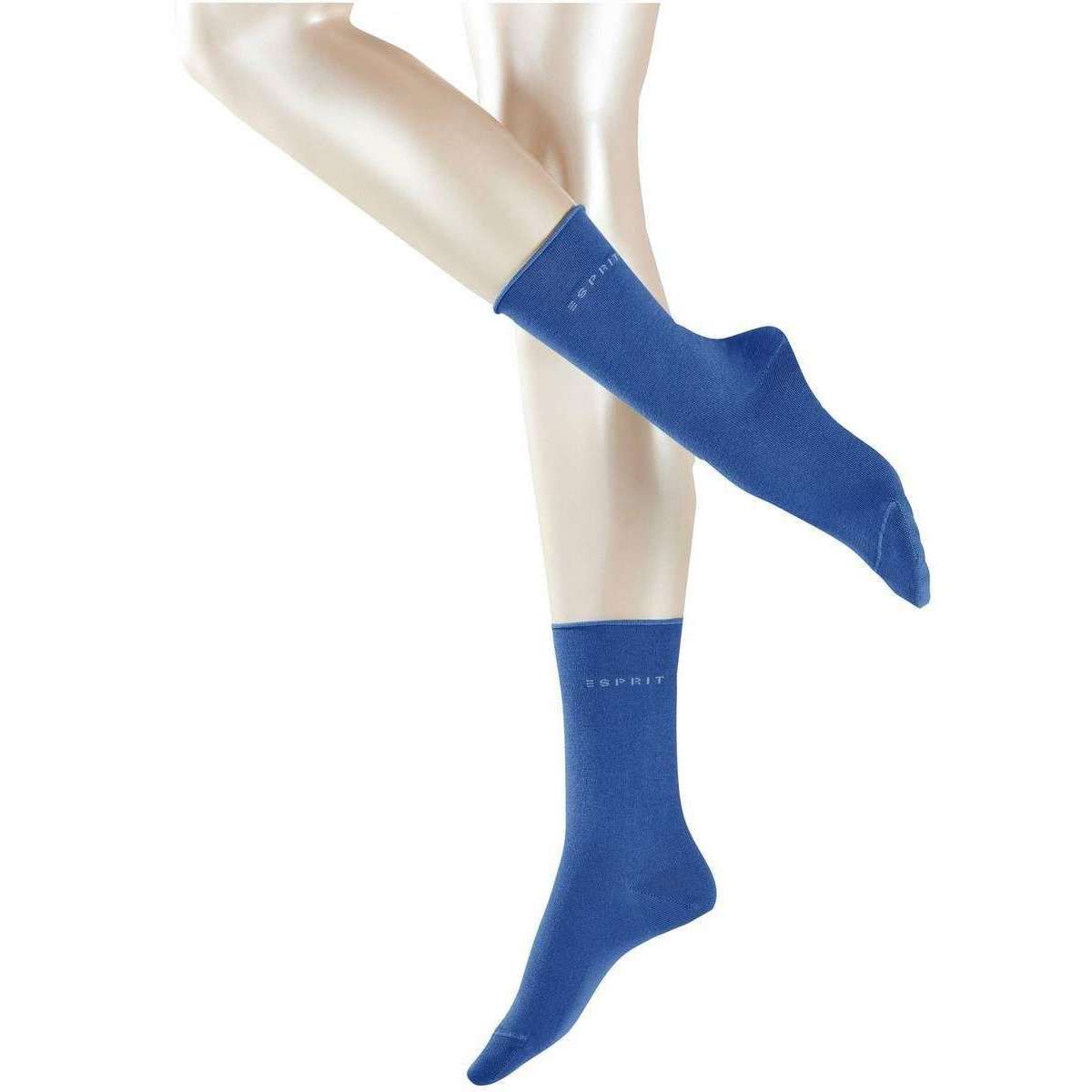 Esprit Basic Pure 2 Pack Socks - Deep Blue