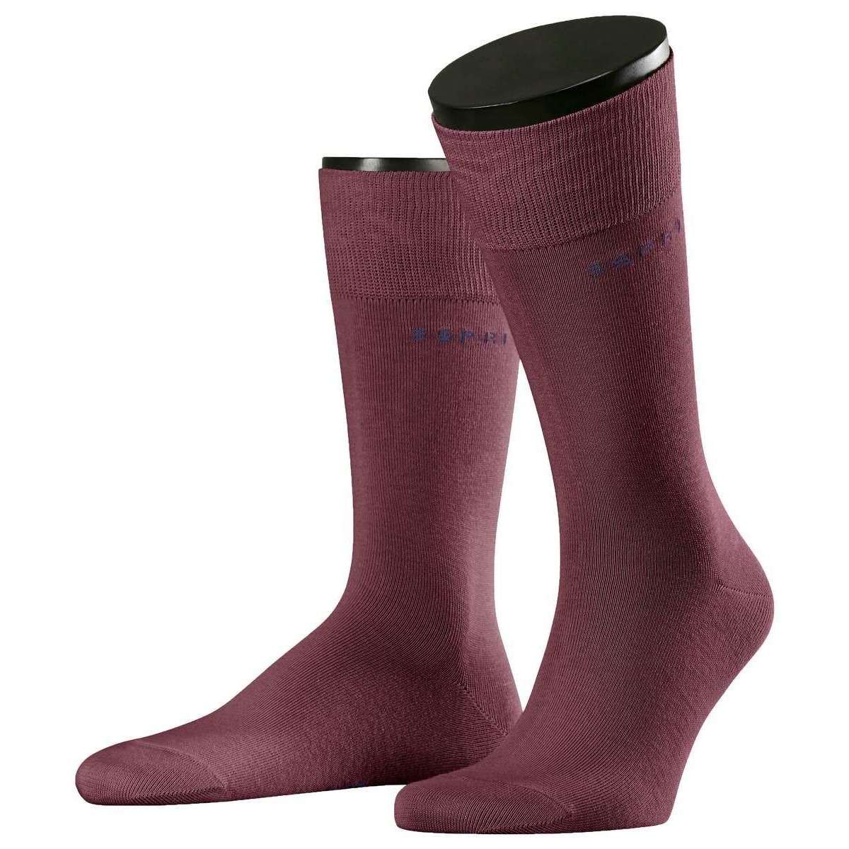 Esprit Basic Uni 2 Pack Socks - Shadow Red