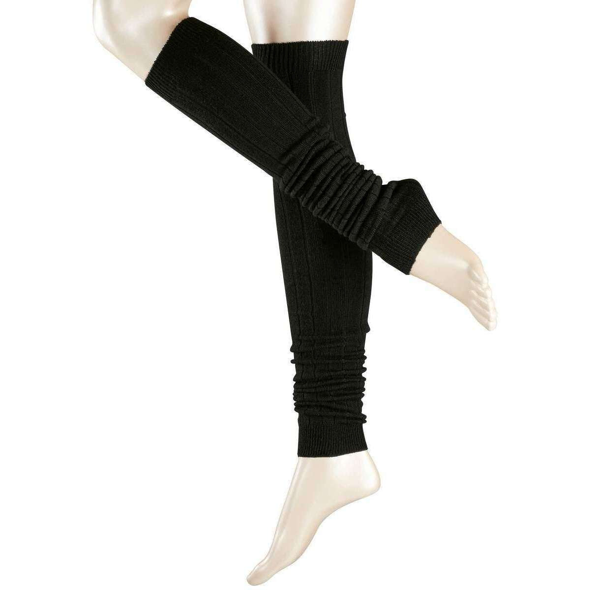 Esprit Ribbed Legwarmers - Black