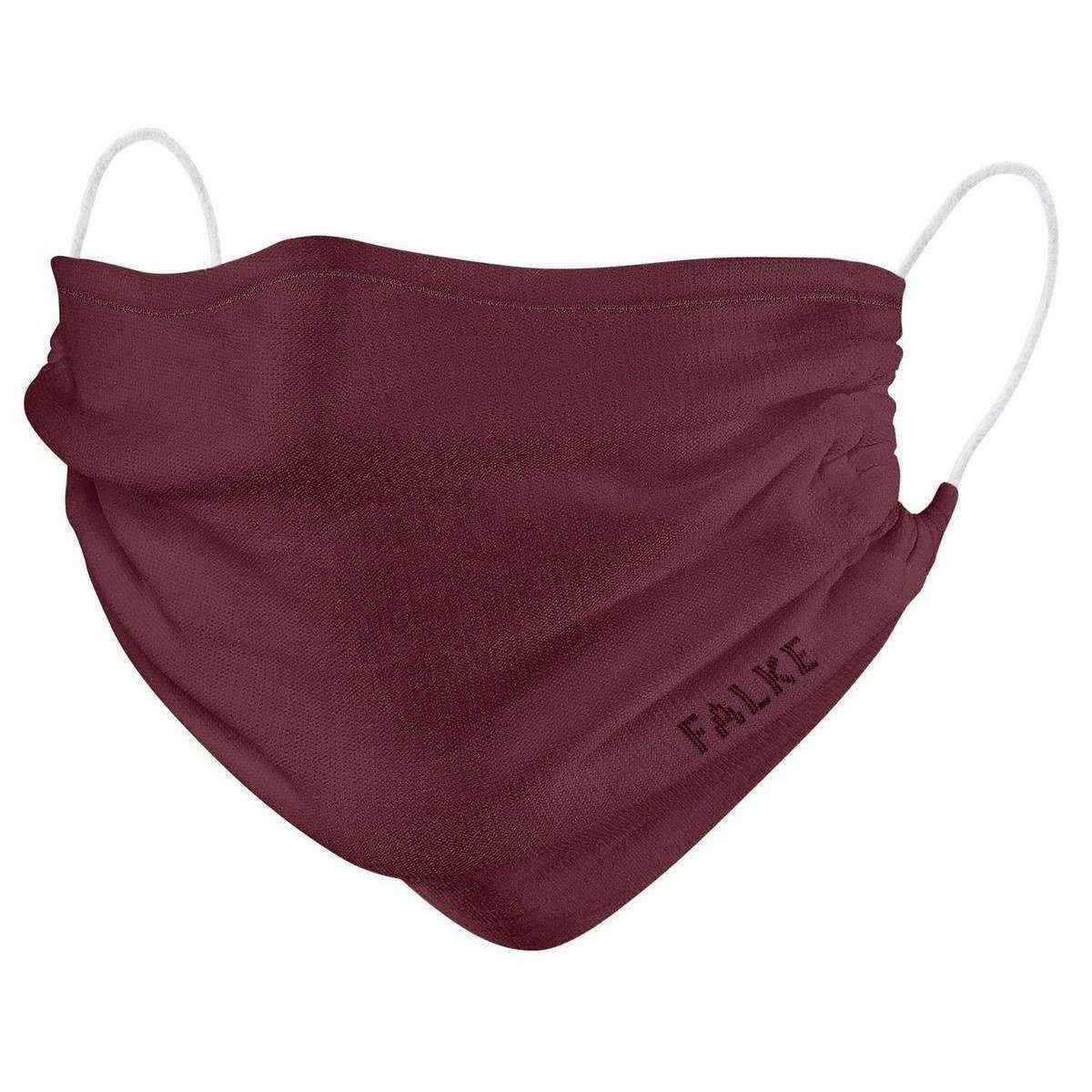 Falke 2 Pack Face Mask - Bordeaux Burgundy