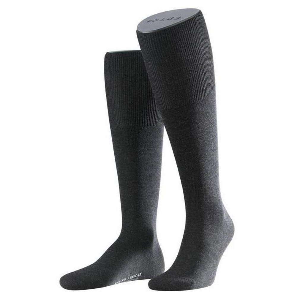 Falke Airport Knee High Socks  - Anthracite