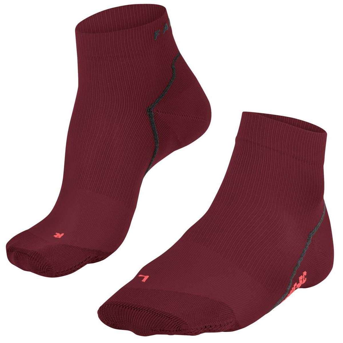 Falke BC Impulse Short Socks - Merlot Red