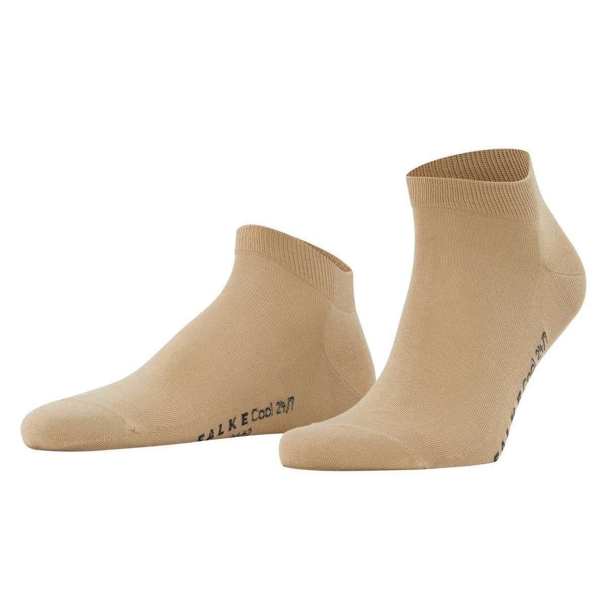 Falke Cool 24/7 Sneaker Socks - Sand Beige - Extra Small - 5.5-6.5 UK | 6.5-7.5 US | 39-40 EUR