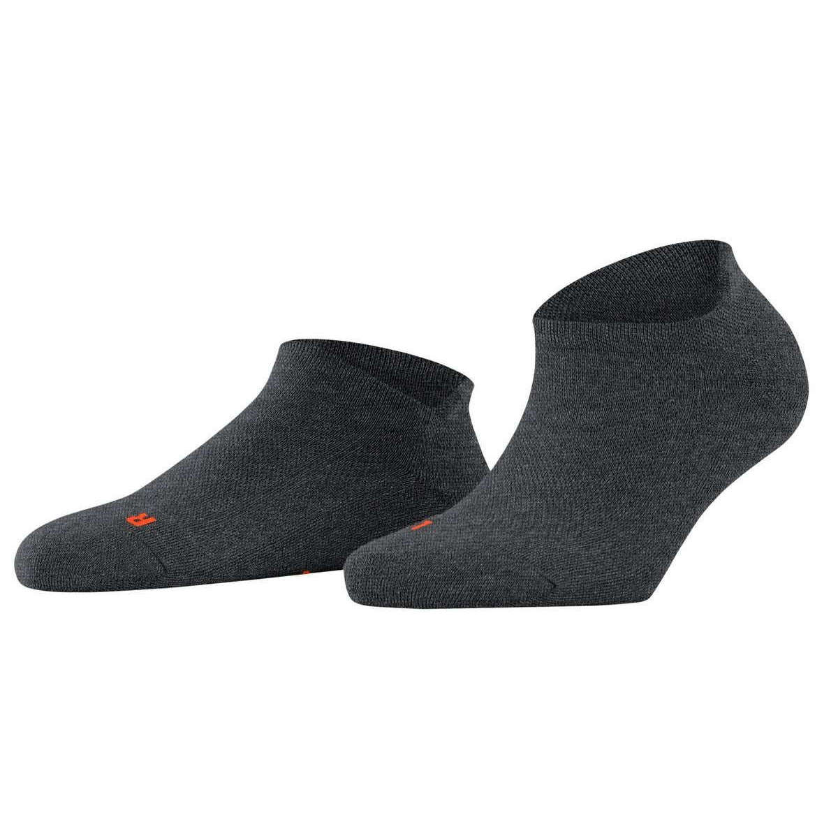 Falke Cool Kick Sneaker Socks - Dark Grey - Medium - 4-5 UK | 6.5-7.5 US | 37-38 EUR