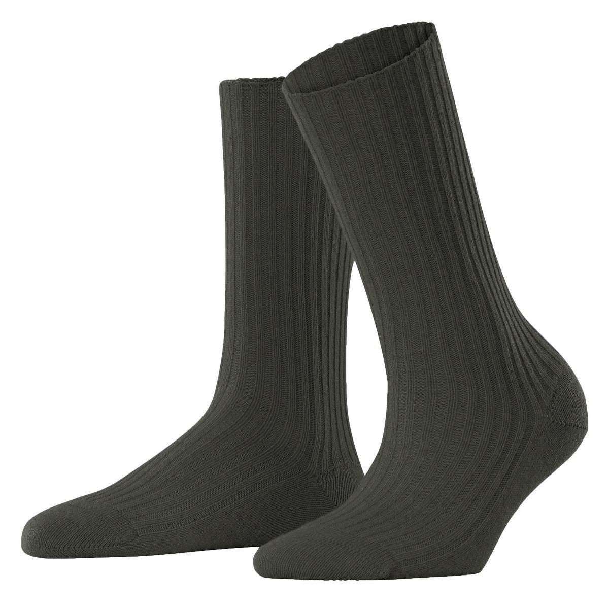 Falke Cosy Wool Boot Socks - Military Green