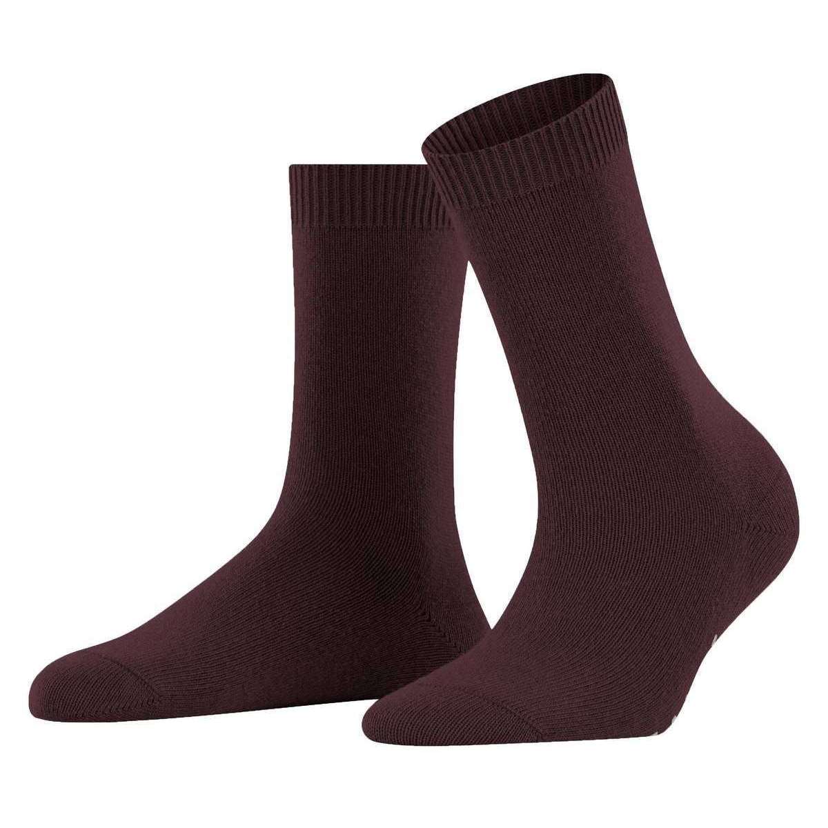 falke cosy wool socks - barolo purple