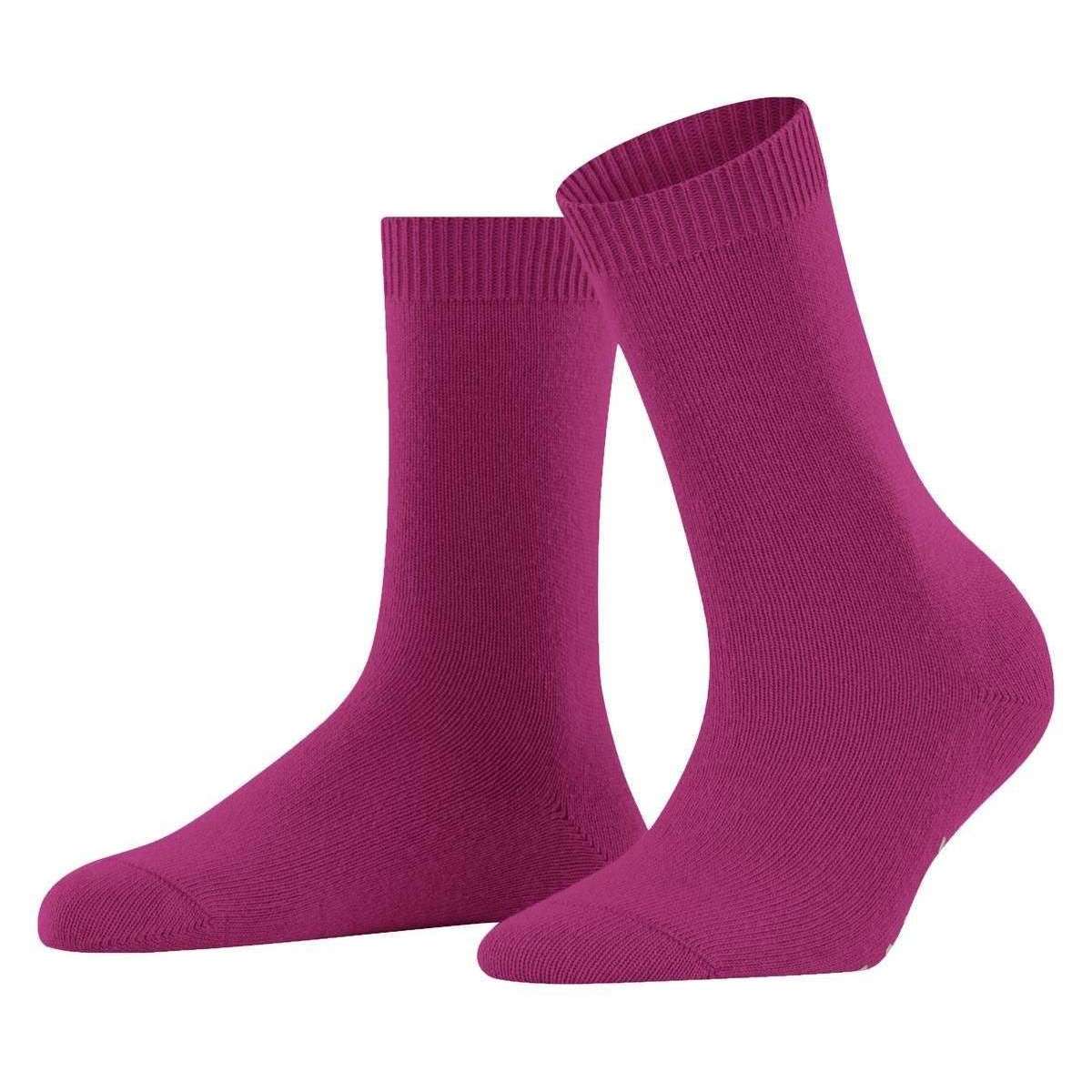 Falke Cosy Wool Socks - Berry Red