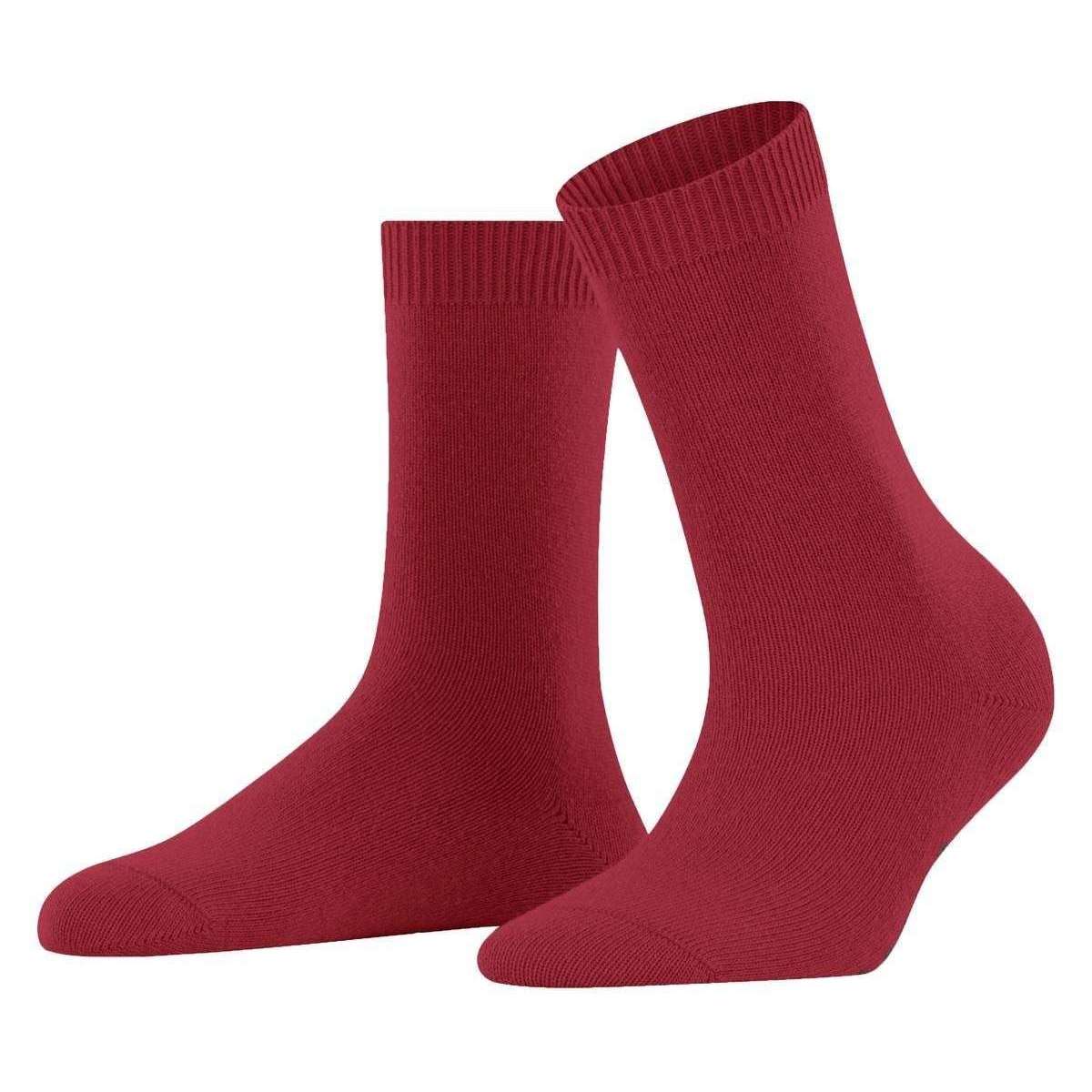 Falke Cosy Wool Socks - Scarlet Red