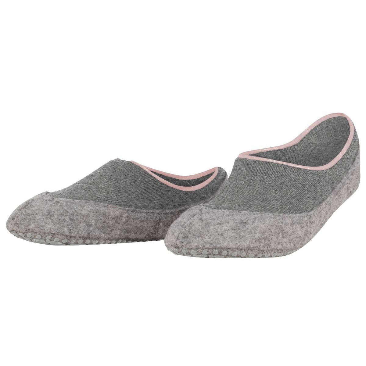 Falke Cosyshoe Invisible Slipper Socks - Light Grey - Small - 4-5 UK | 6.5-7.5 US | 37-38 EUR